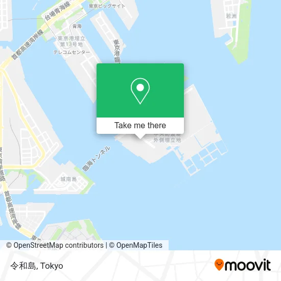 令和島 map