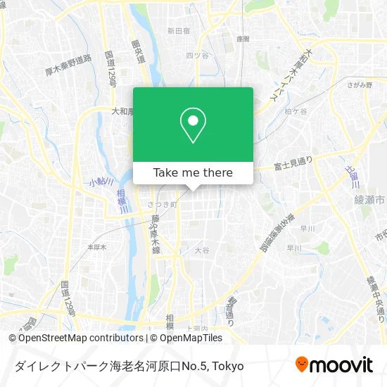 Direct Park Ebina Kawaraguchi No.5 map
