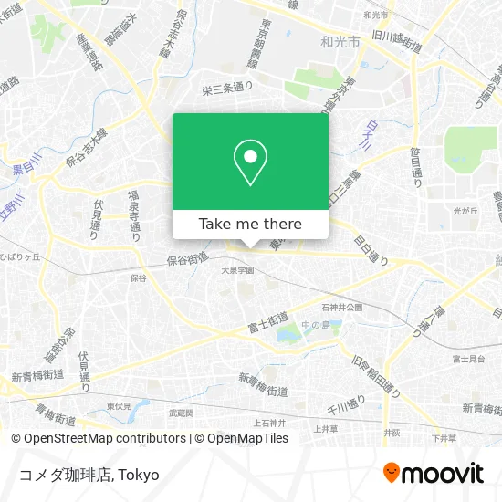 コメダ珈琲店 map