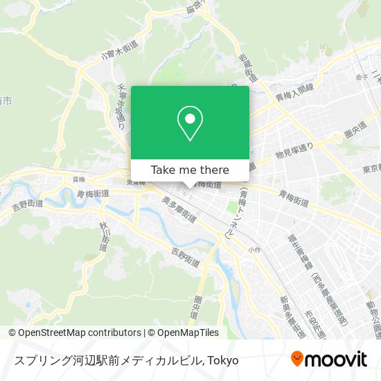 スプリング河辺駅前メディカルビル map