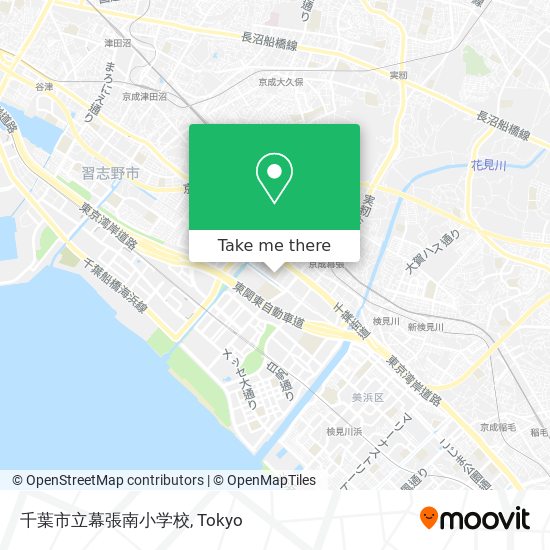 千葉市立幕張南小学校 map