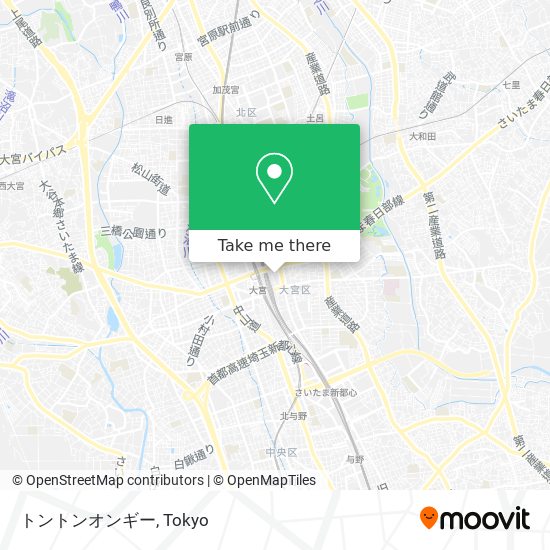 トントンオンギー map