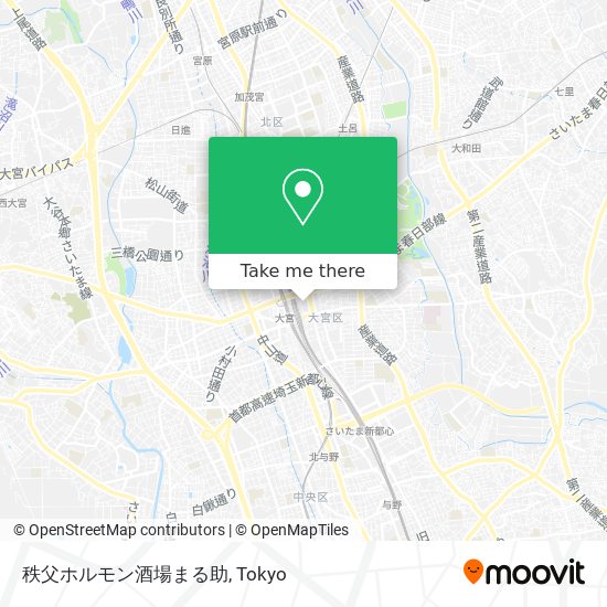 秩父ホルモン酒場まる助 map