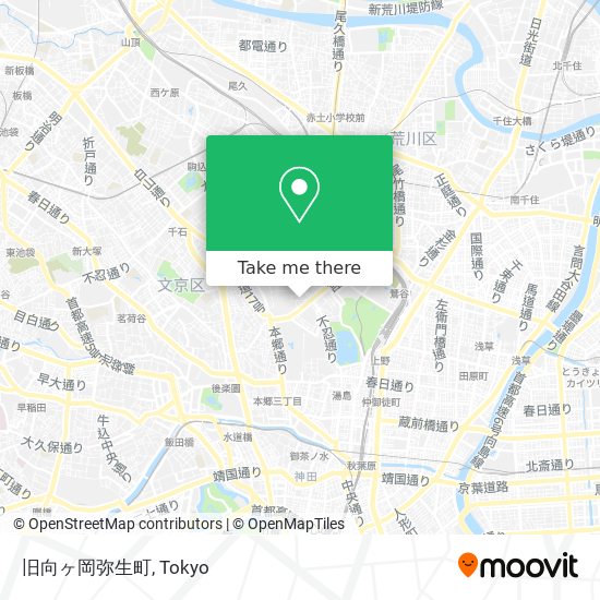 旧向ヶ岡弥生町 map