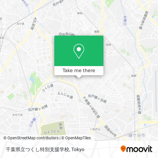 千葉県立つくし特別支援学校 map