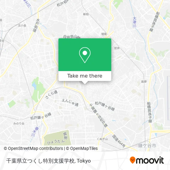 Chiba Prefectural Tsukushi Special Needs School map