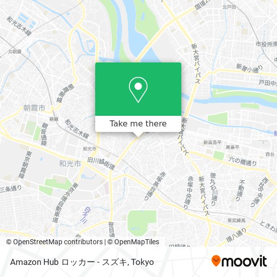 Amazon Hub ロッカー - スズキ map