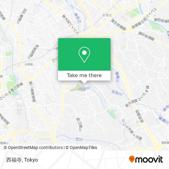 西福寺 map