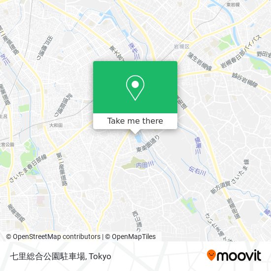 七里総合公園駐車場 map