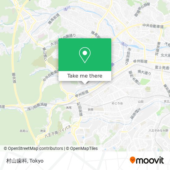 村山歯科 map