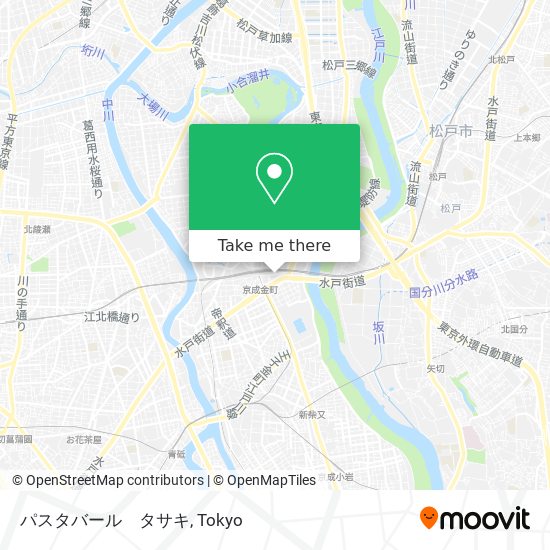 パスタバール　タサキ map