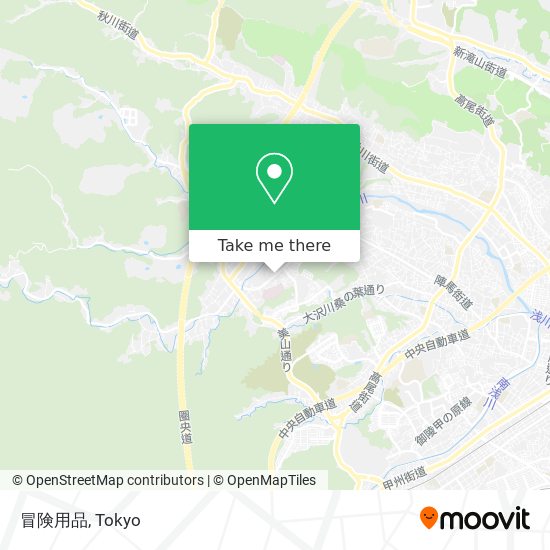 冒険用品 map