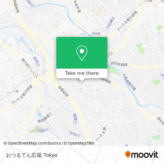 おつるてん広場 map