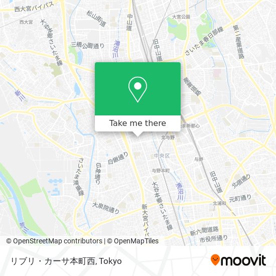 リブリ・カーサ本町西 map