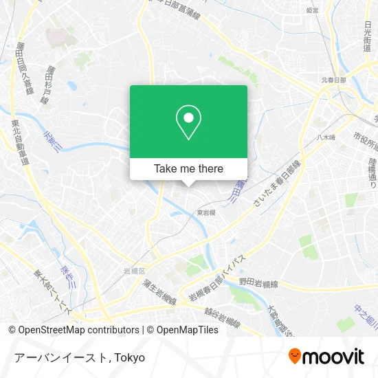 アーバンイースト map