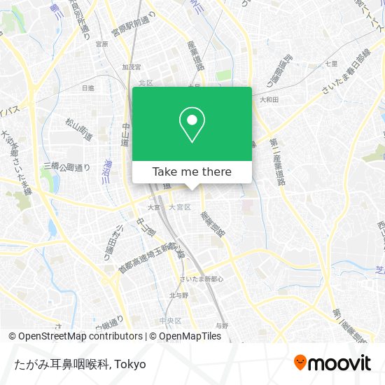 たがみ耳鼻咽喉科 map