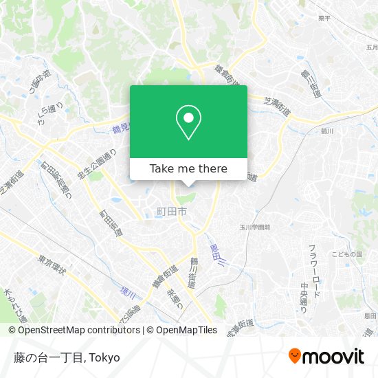 藤の台一丁目 map