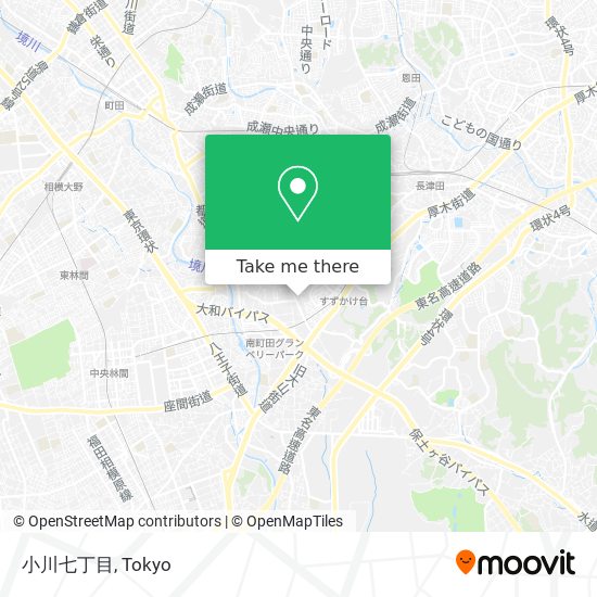 小川七丁目 map