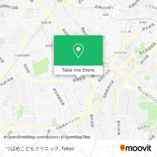 つばめこどもクリニック map