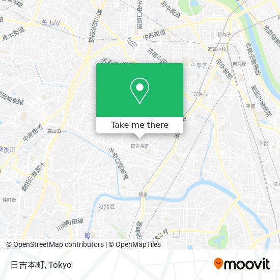 日吉本町 map