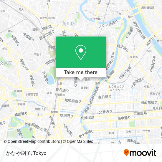 かなや刷子 map