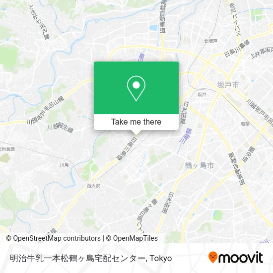 明治牛乳一本松鶴ヶ島宅配センター map