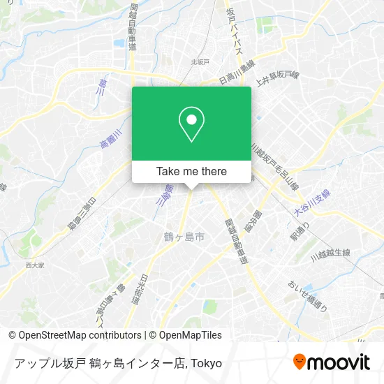 アップル坂戸 鶴ヶ島インター店 map