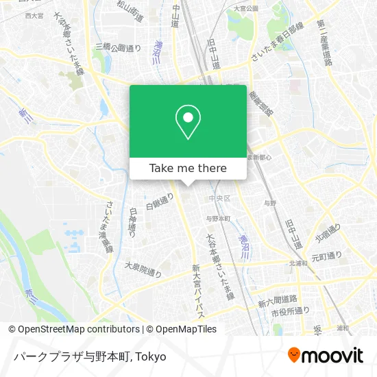 パークプラザ与野本町 map