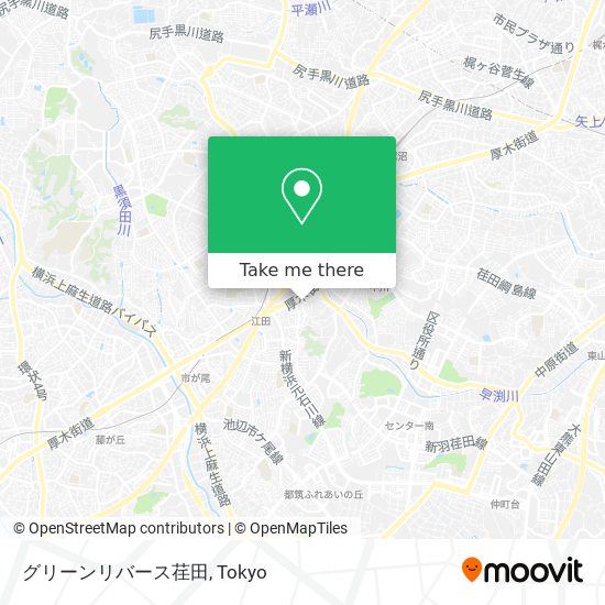 グリーンリバース荏田 map