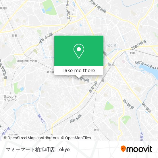 マミーマート柏旭町店 map