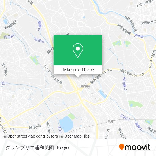 グランプリエ浦和美園 map