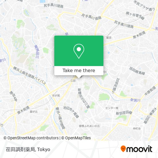 荏田調剤薬局 map