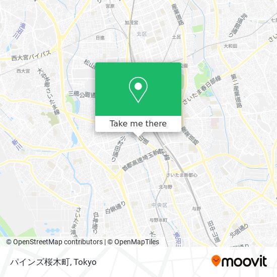 パインズ桜木町 map