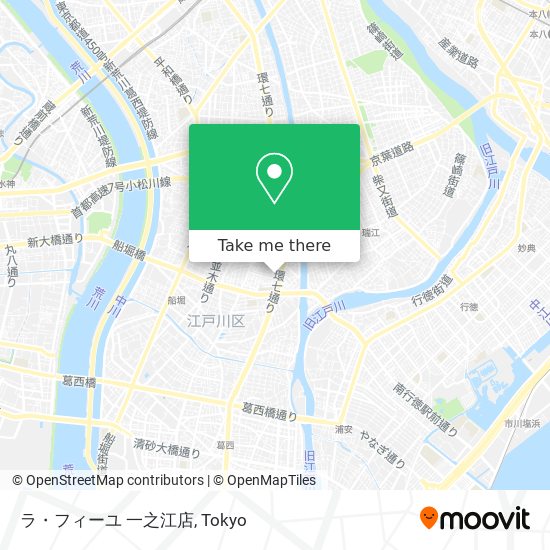 ラ・フィーユ 一之江店 map