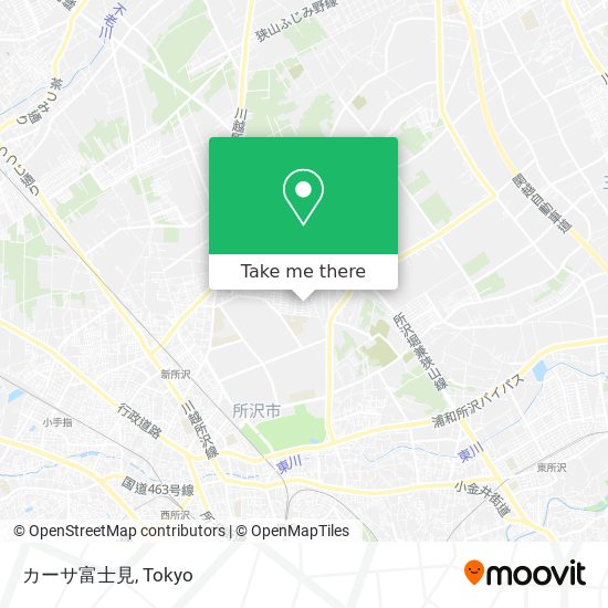 カーサ富士見 map