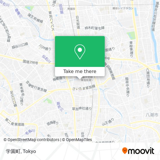 学園町 map