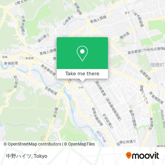 中野ハイツ map