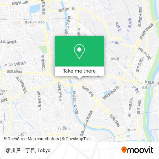 彦川戸一丁目 map