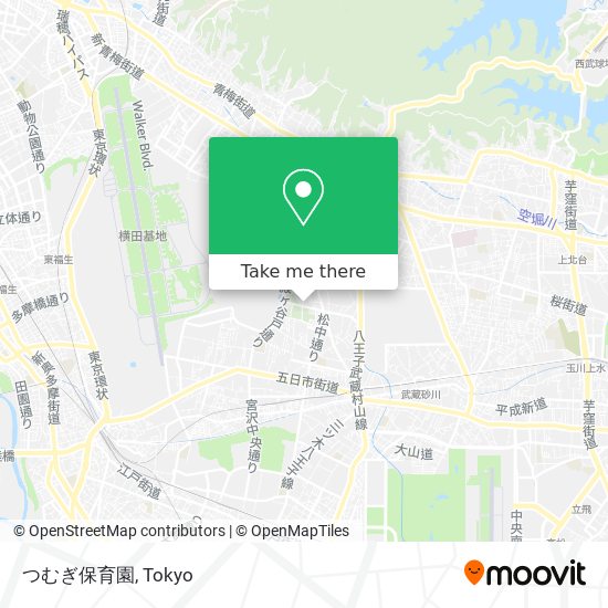 つむぎ保育園 map