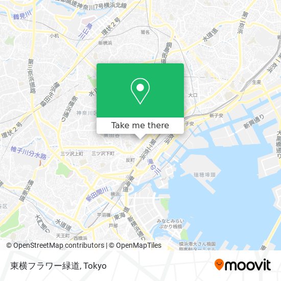 東横フラワー緑道 map