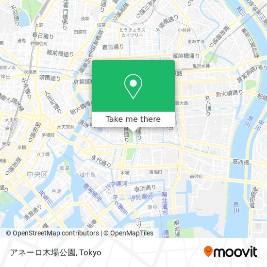 アネーロ木場公園 map