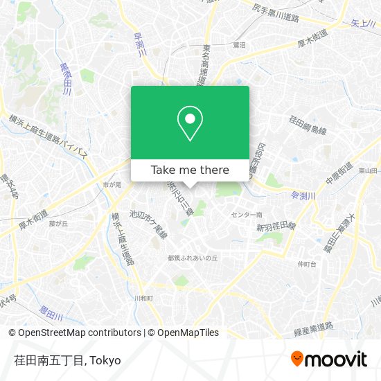 荏田南五丁目 map