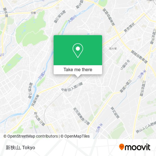 新狭山 map