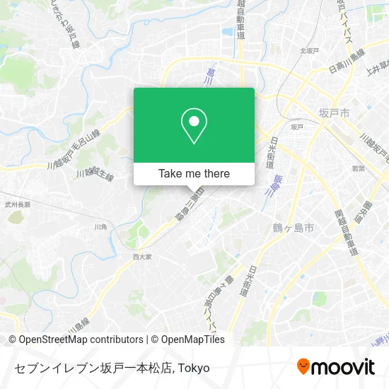 セブンイレブン坂戸一本松店 map