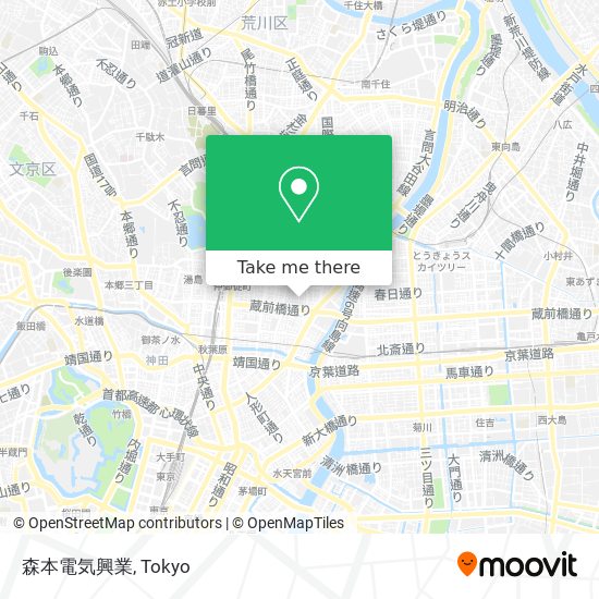 森本電気興業 map