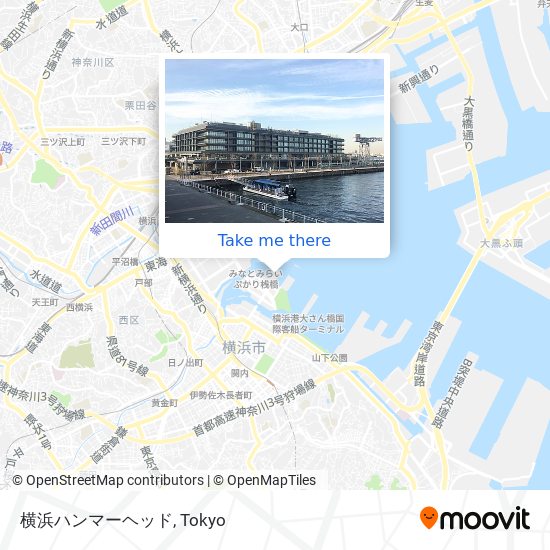 横浜ハンマーヘッド map