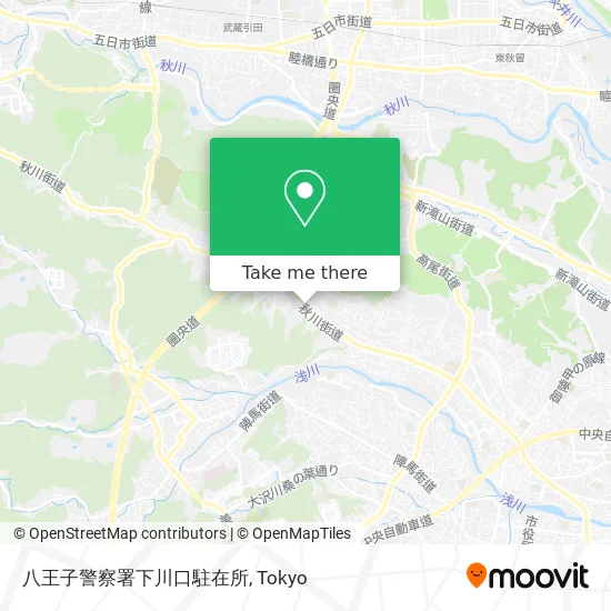 八王子警察署下川口駐在所 map