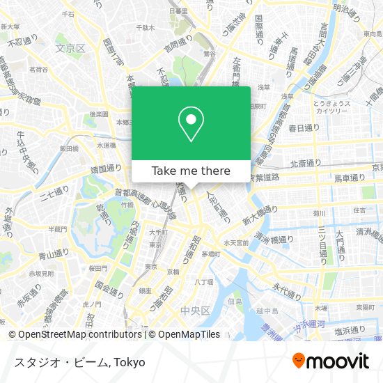 スタジオ・ビーム map