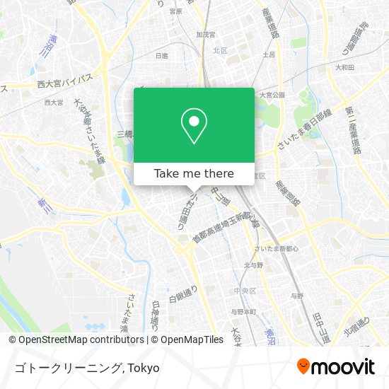 ゴトークリーニング map