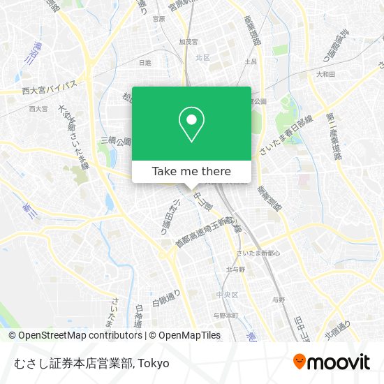 むさし証券本店営業部 map